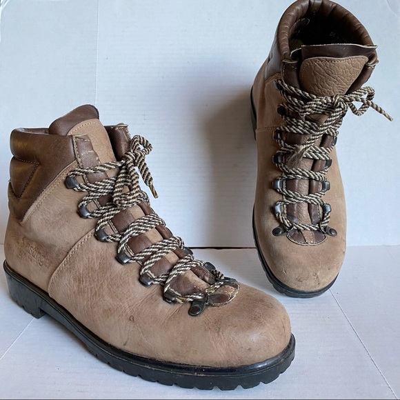Vintage Other - Kastinger Mountaineering Leather Hiking Boots Made In Austria